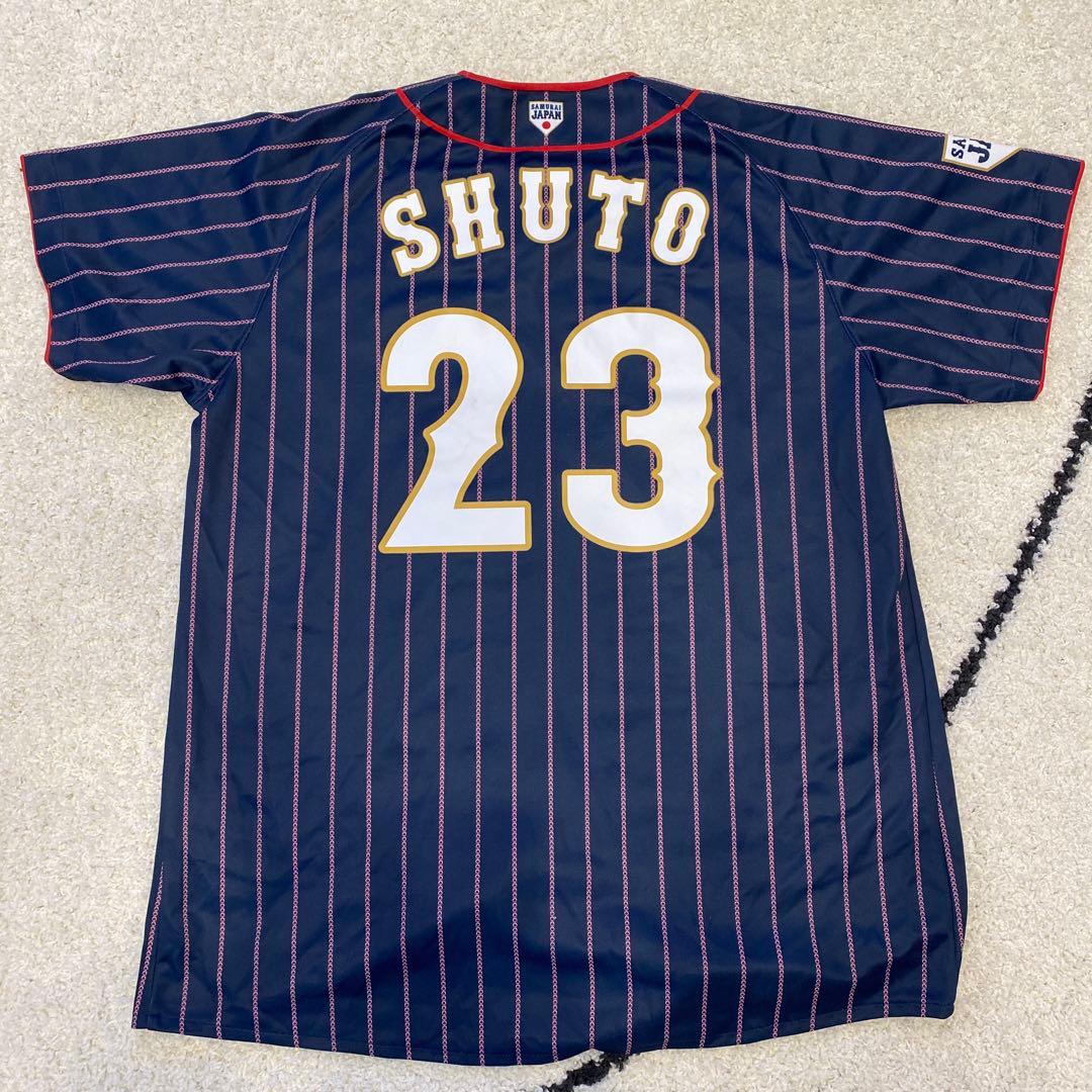 ASICS 日本代表 侍ジャパン ユニフォーム 周東佑京 23