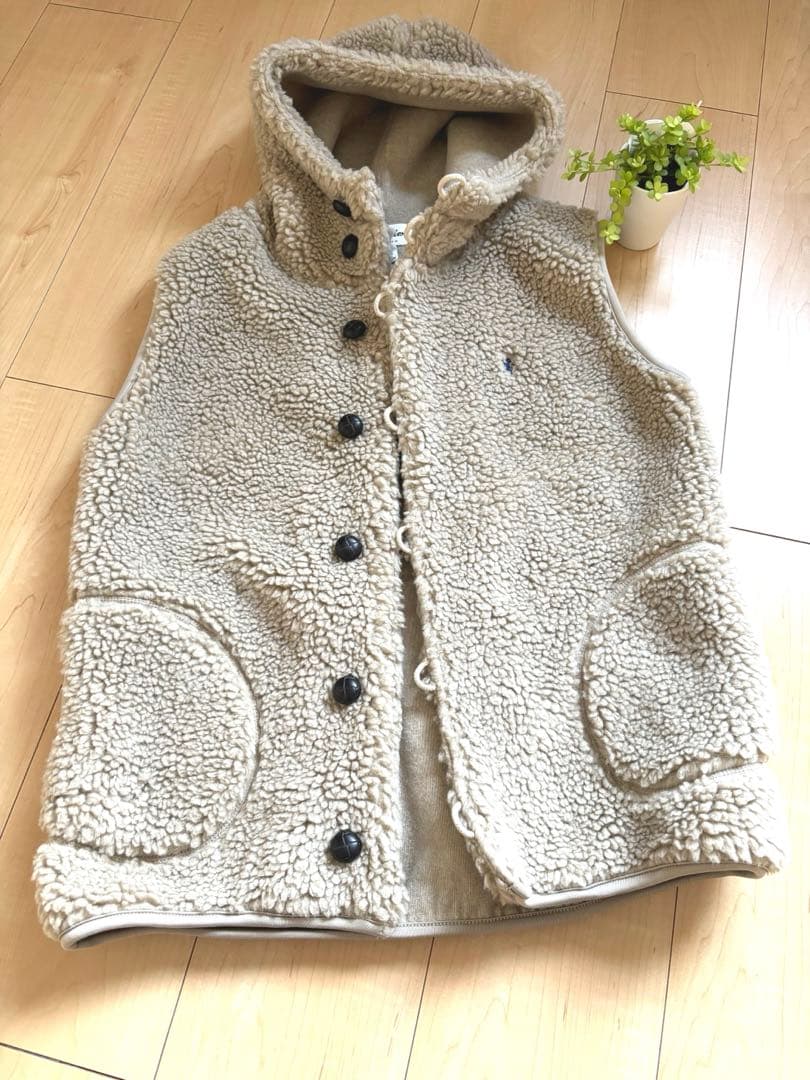 今季GYMPHLEX ジムフレックス ボアフードベスト