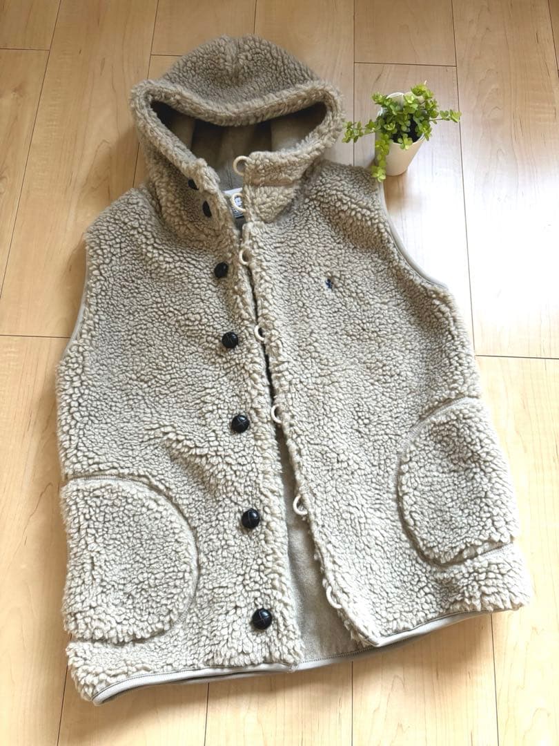 今季GYMPHLEX ジムフレックス ボアフードベスト