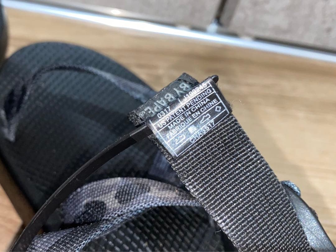 [A BATHING APE® X CHACO] チャコ　エイプ　サンダル