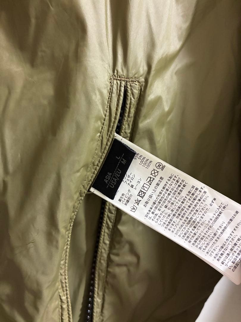 【本日限定】Taion ベトジャン キルティング インナーダウン　Lサイズ