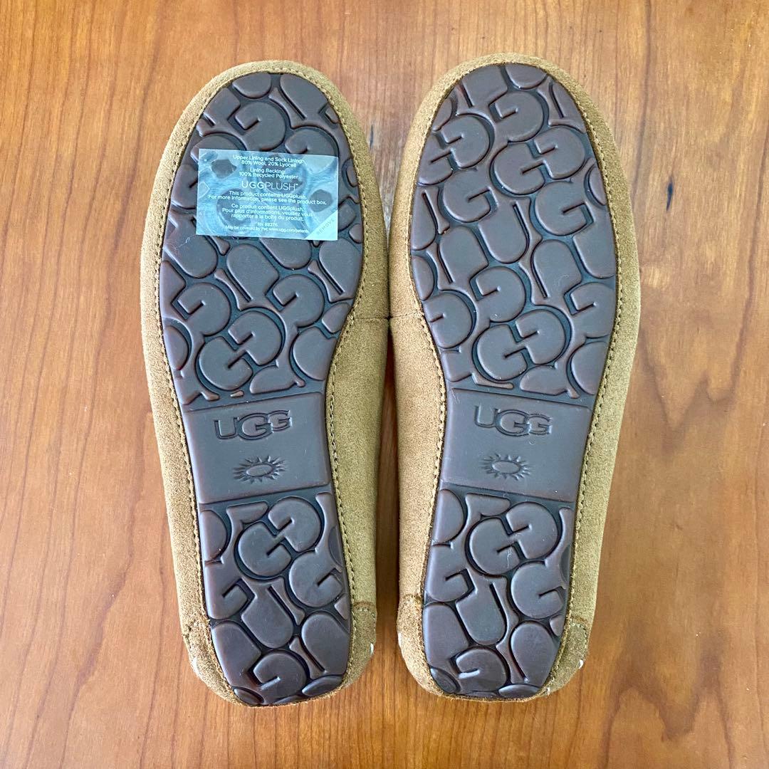新品未使用UGG アンスレー チェスナット　モカシン スエード 25センチUS8