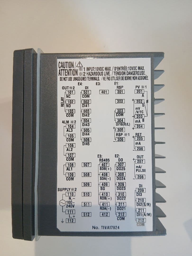 ヨコガワ デジタル指示調節計 温調計 UT55A 4個Set
