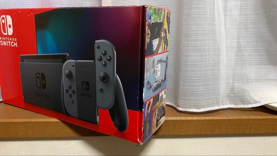 【箱あり使用感あり】Nintendo Switch 本体 グレー ジョイコン付き