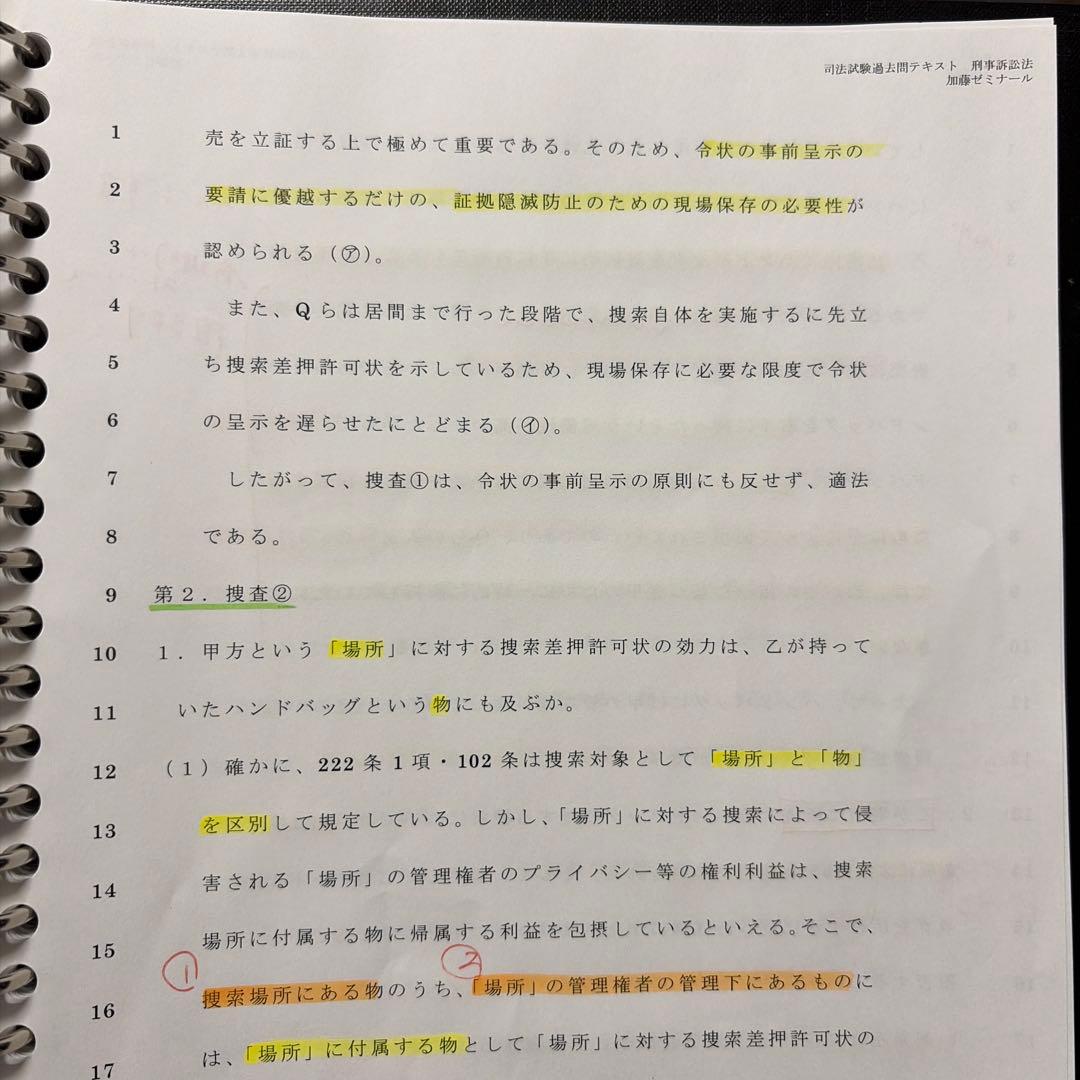 【26穴タイプ】加藤ゼミナール 司法試験過去問 2024年版 全科目セット