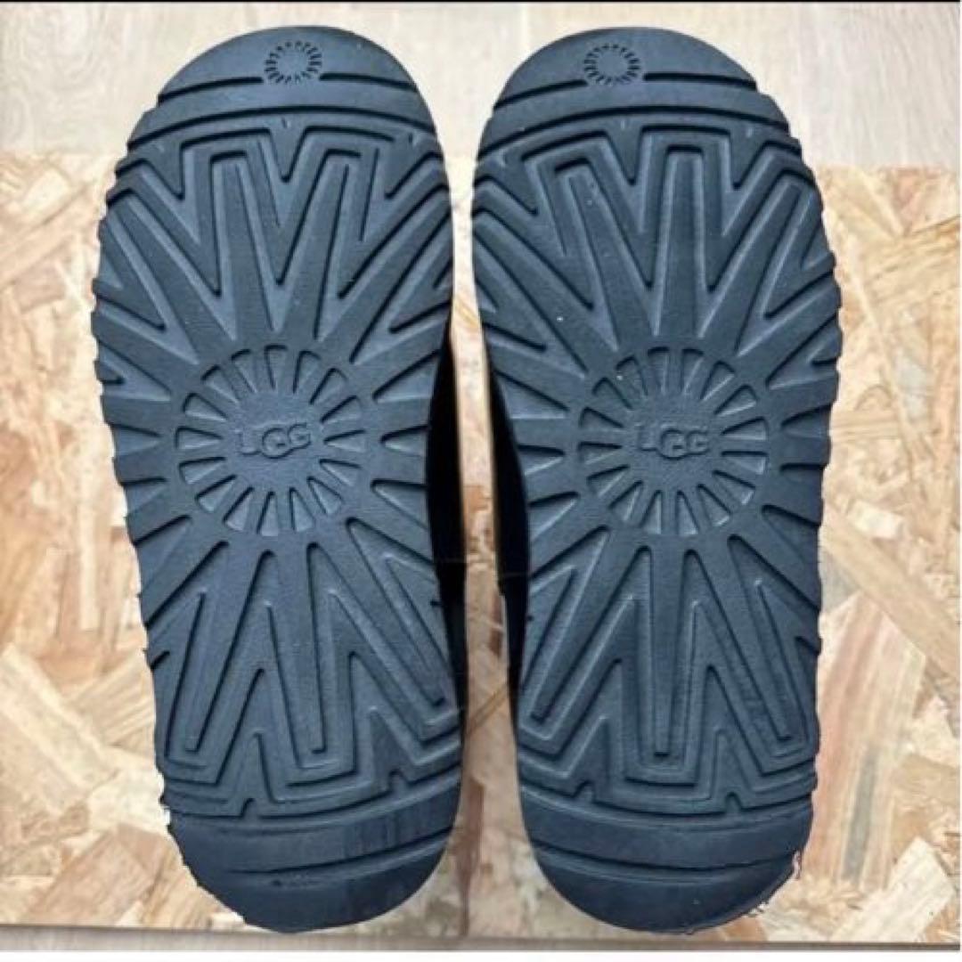 レディース　Ugg ムートンレインブーツ クラシック クリアミニ ブラック