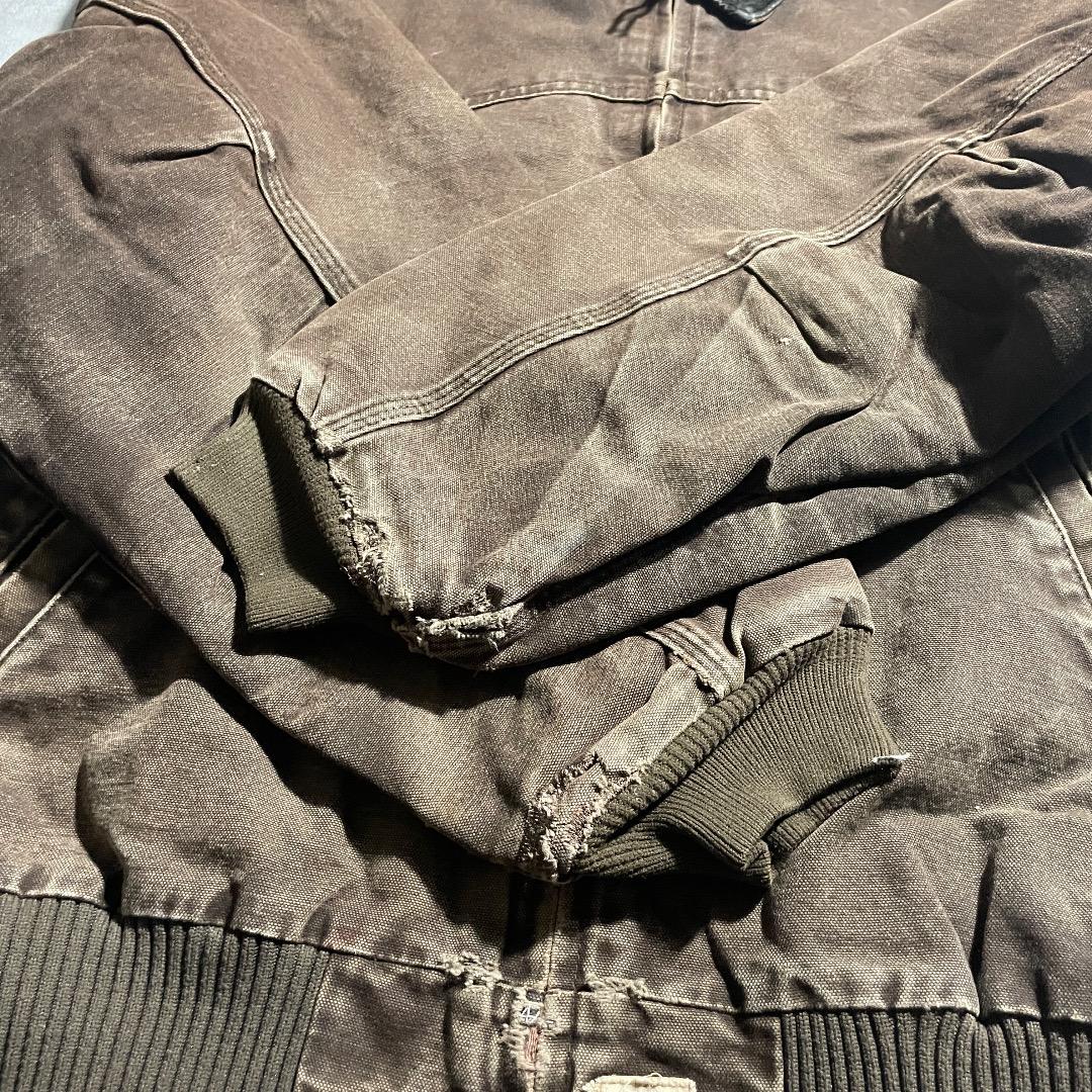 00s メキシコ製USA生地 ブラウン カーハート サンタフェジャケット XXL