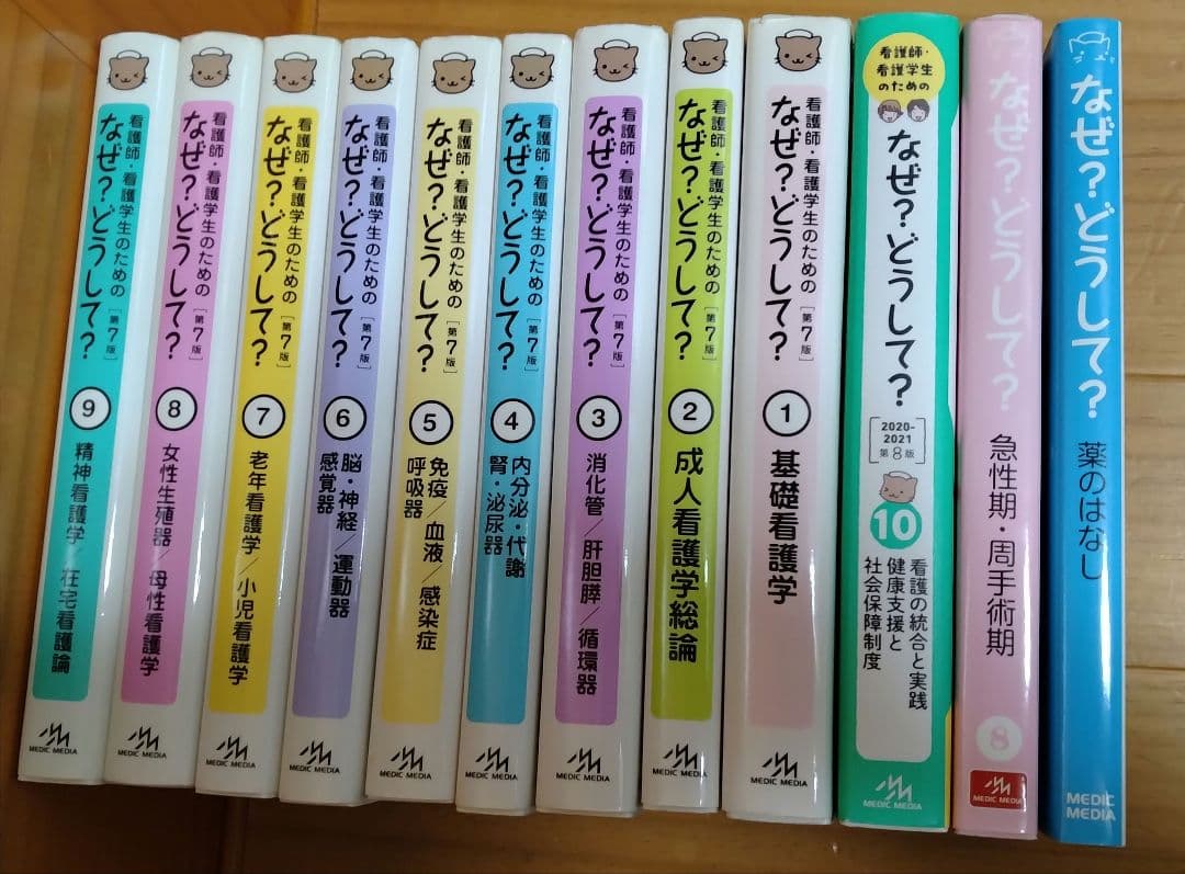 看護師・看護学生のためのなぜ?どうして? 看護実習 国試 まとめ売り