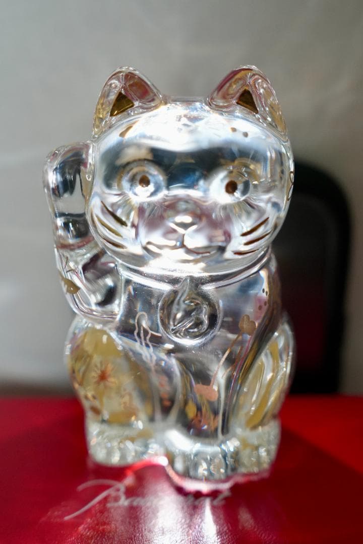 限定品！バカラ まねき猫 ファウナクリストポリス 箱有り 美品