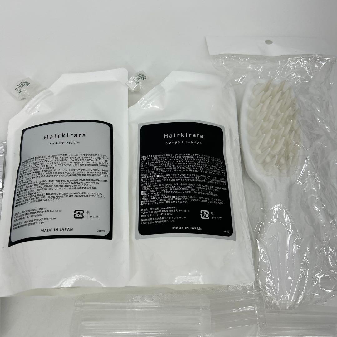 ヘアキララ 頭皮用美容液3本 美容液１本 ハダキララ アイラッシュ まつげ美容液