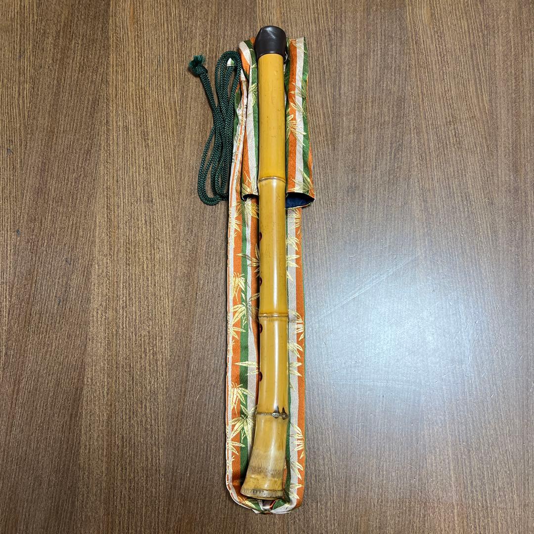 尺八 1尺８寸管 専用ケース唄口カバー付 ※最終値下げ