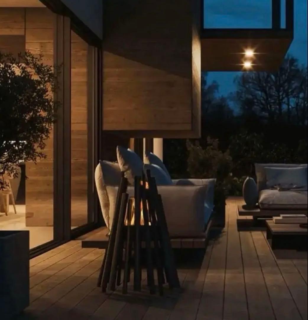 エコスマートファイヤー stix 約50万 モダンインテリアアー ブラック