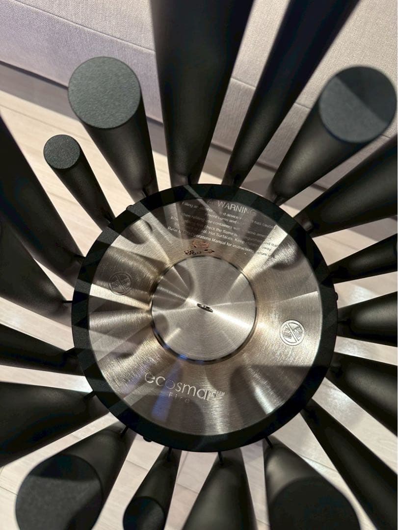 エコスマートファイヤー stix 約50万 モダンインテリアアー ブラック