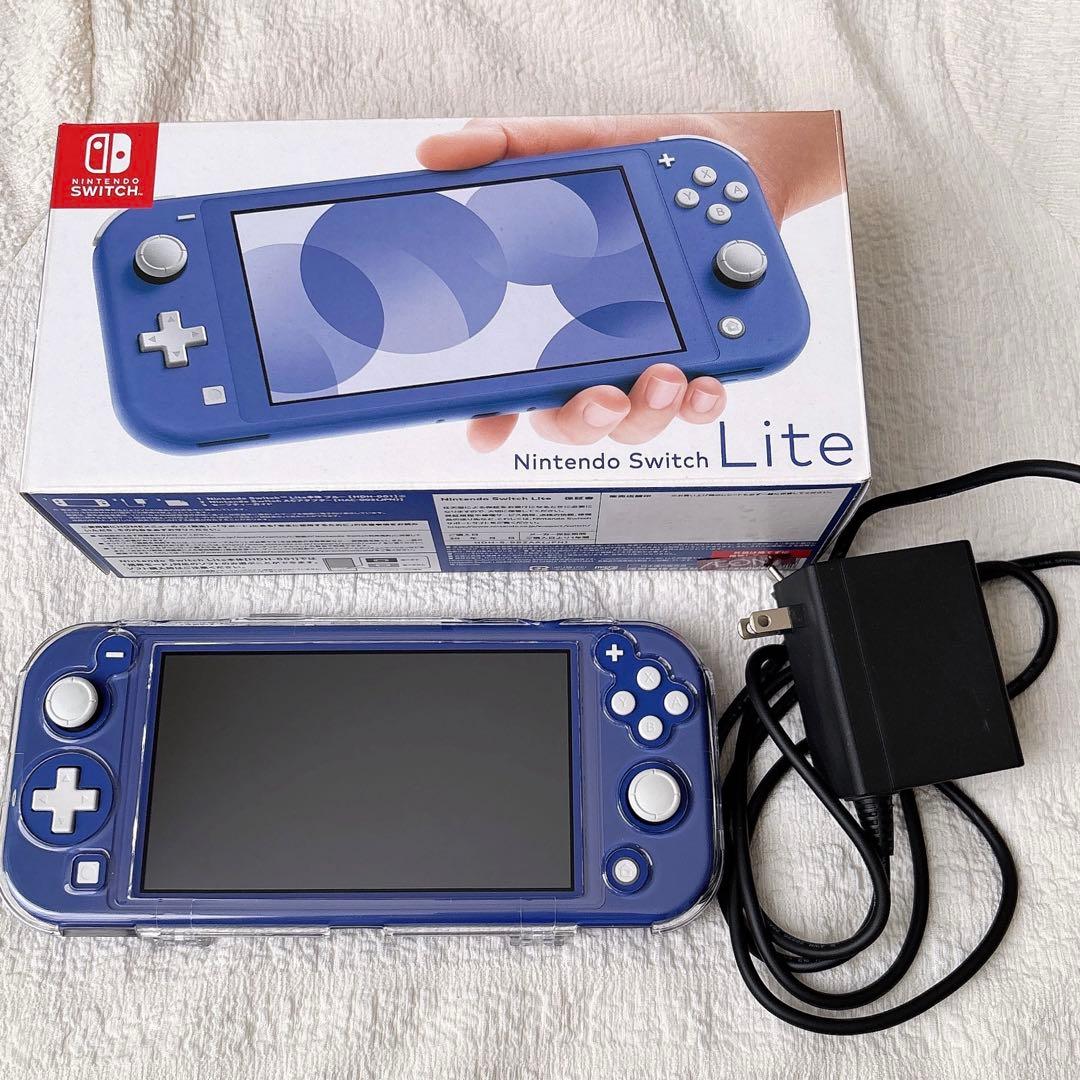 Nintendo Switch Lite 本体 ブルー 充電器付き