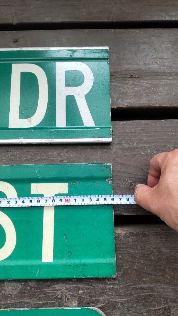 ロードサイン 3枚セットヴィンテージ アメリカ看板 輸入物 当時物