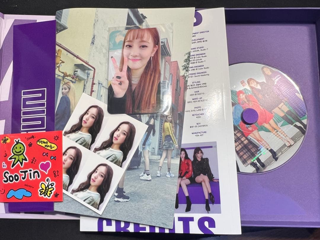 (G)I-DLE 1st アルバム「I AM」　付属品完備