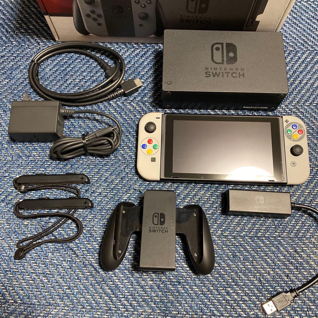 Nintendo Switch ［HAC-001］ファミコンカラーカスタム