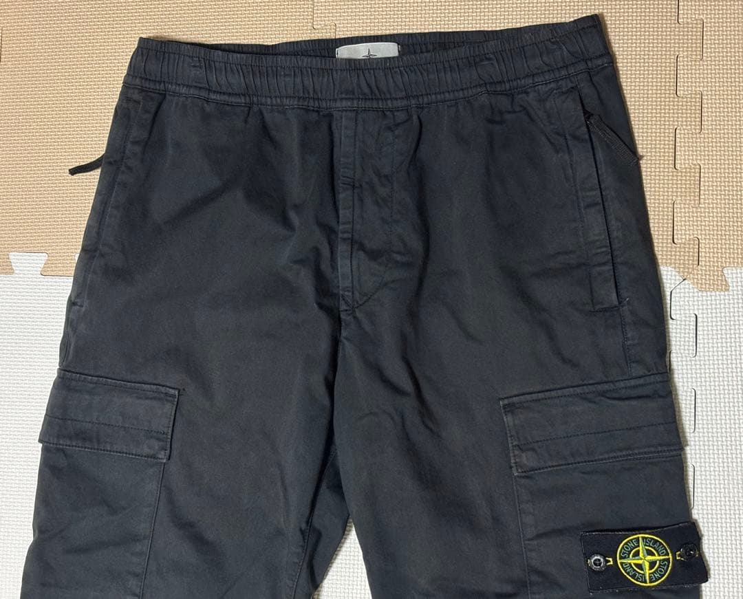 STONE  カーゴパンツ W32 ブラック