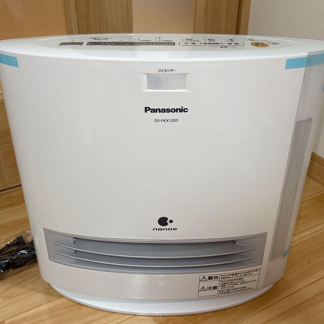 パナソニック 加湿セラミックファンヒーター DS-FKX1205-W