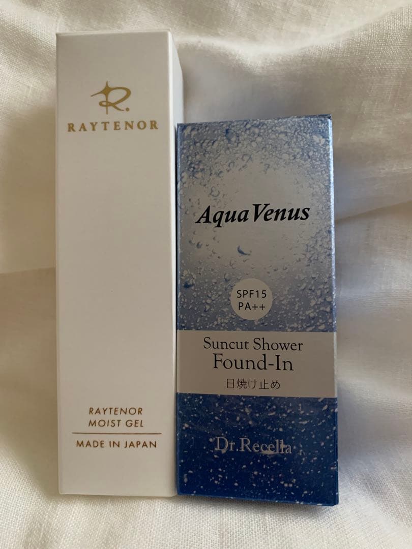 ドクターリセラ　レイテノール　サンカットシャワーファンデイン　モイストジェル