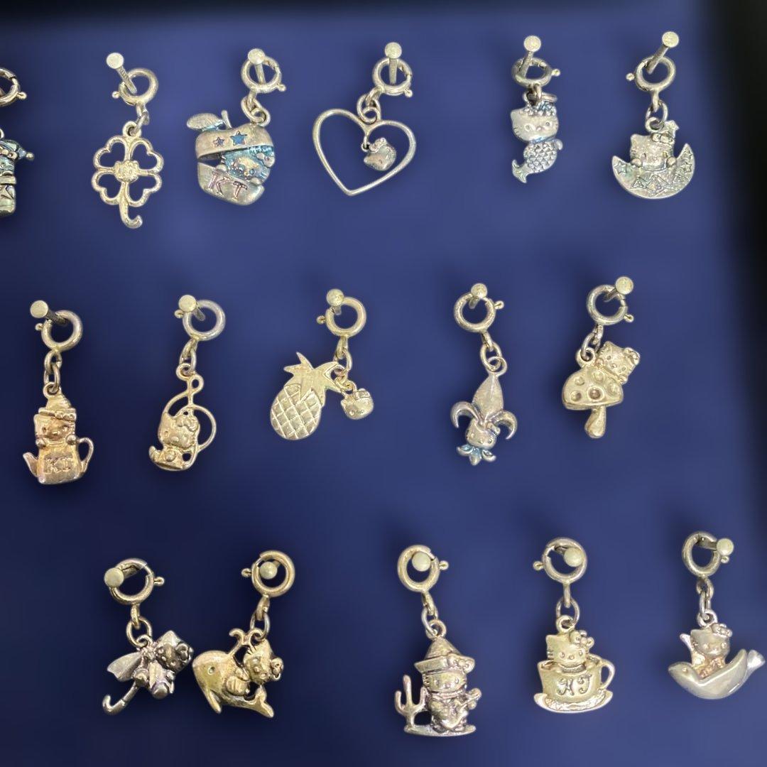 ハローキティ アクセサリー チャーム まとめ売り シルバー 925