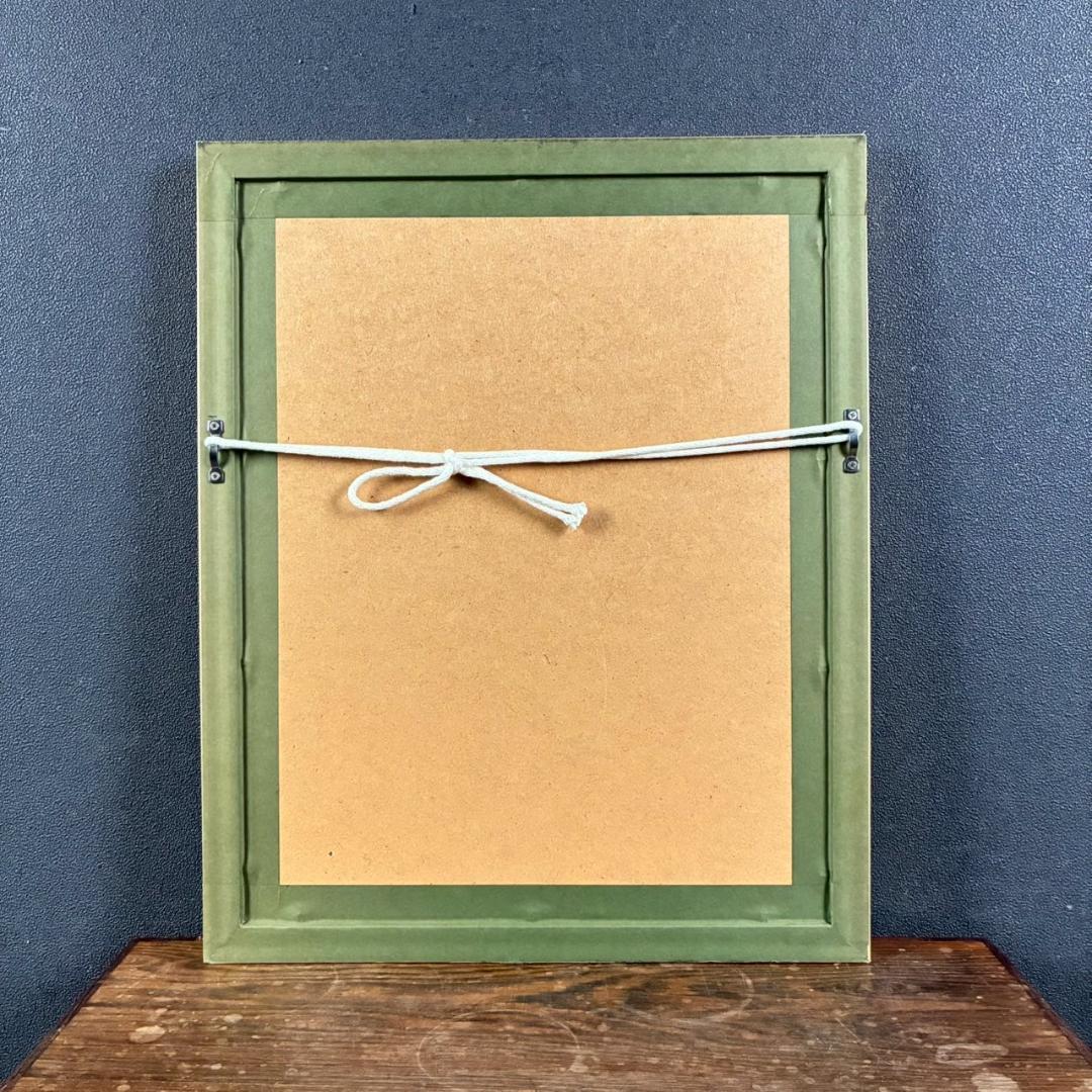 美品 藤城清治「日本の愛唄歌11月 冬景色」レフグラフ 直筆サイン入 楽譜付