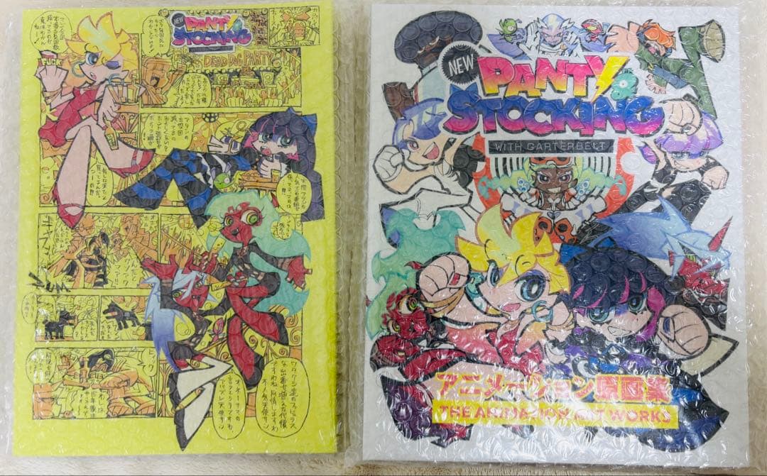 NEWパンティ&ストッキング　イラストブックと原画集　新品未開封