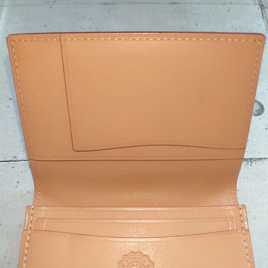 GANZO コードバン レザー 名刺入れ バーガンディ