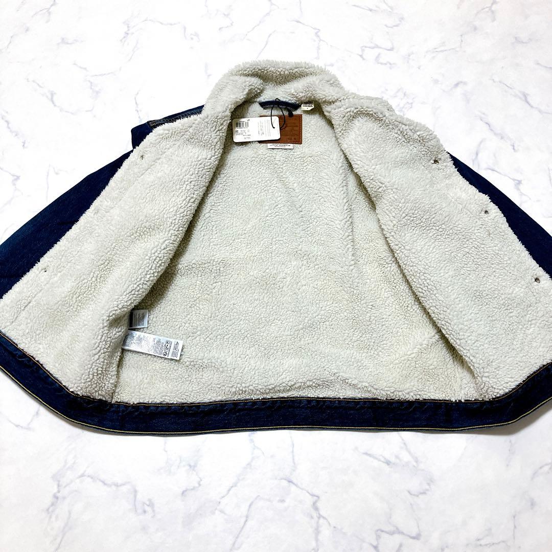 新品LEVI'SリーバイスTYPEIシェルパトラッカージャケットデニムジャケット