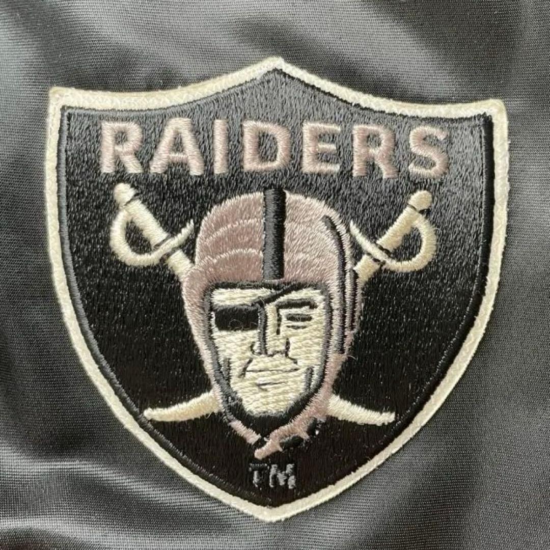 80s STARTER製 NFL RAIDERS stadium jacket