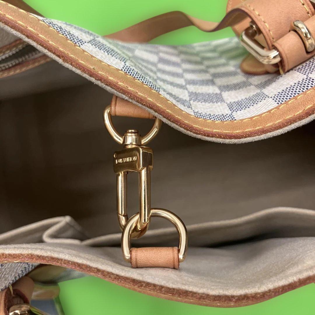 美品‼️【ルイヴィトン】ダミエアズール　ハムステッドMM ハンドバッグ