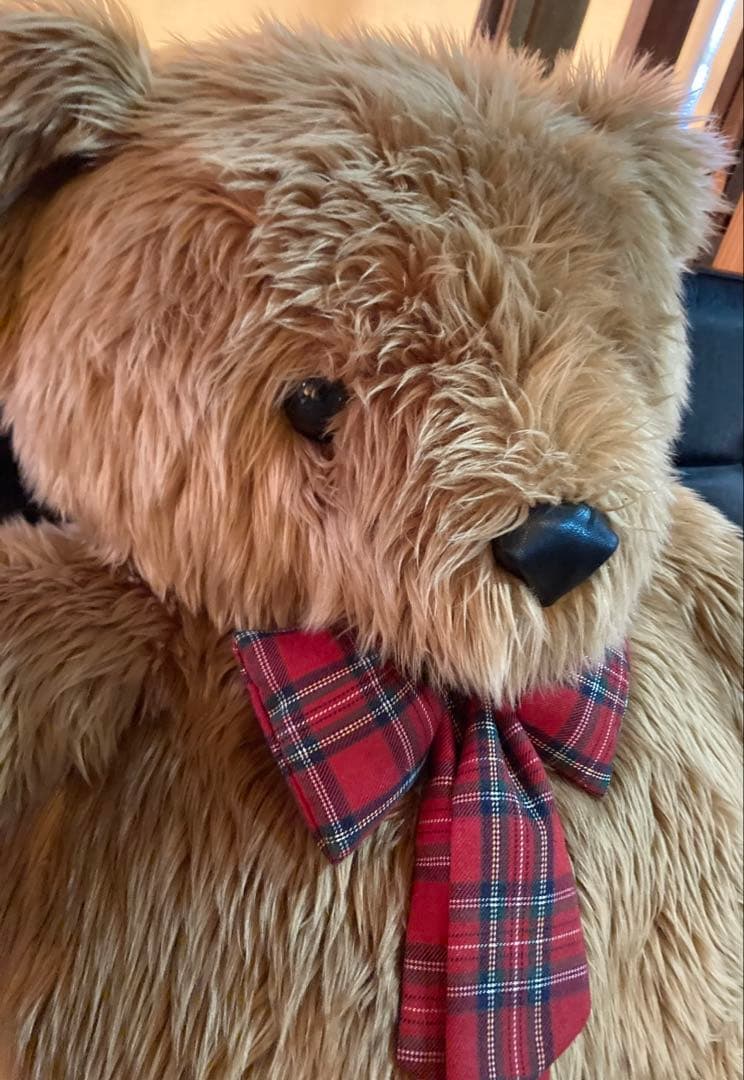 大きいテディベア　全長約75cmのクマのぬいぐるみ