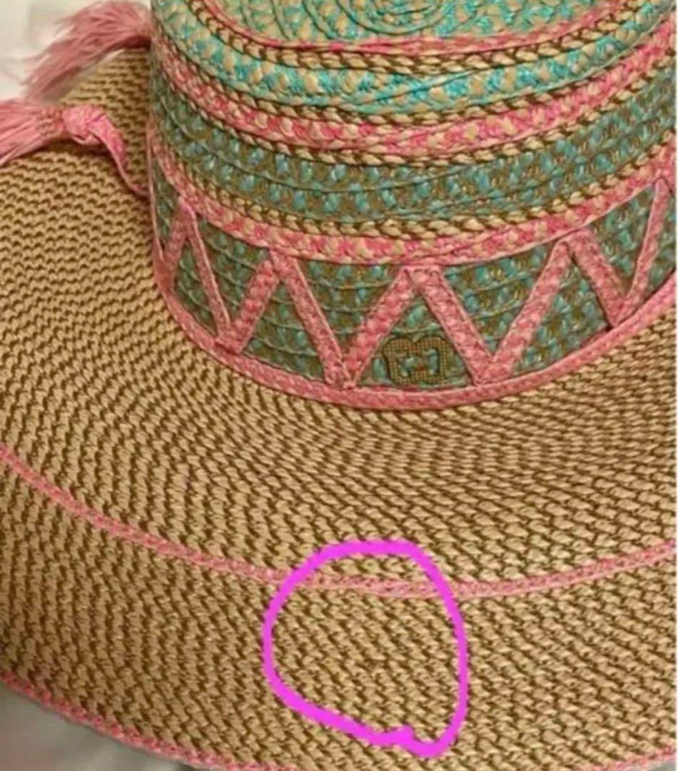 エリックジャビッツ ERIC JAVITS アメリカ製 麦わら帽子 カラフル