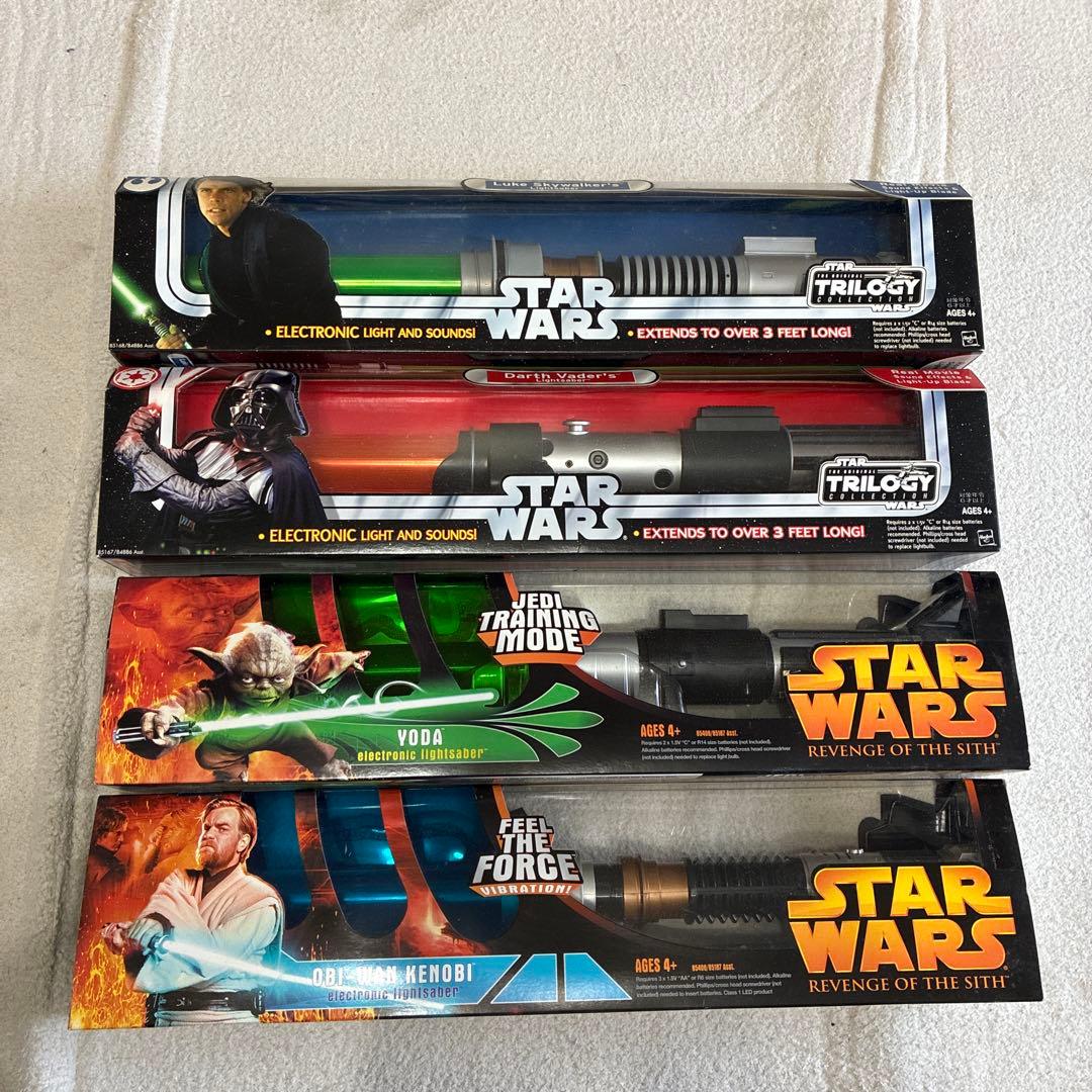 スター・ウォーズ ライトセーバー4本セット