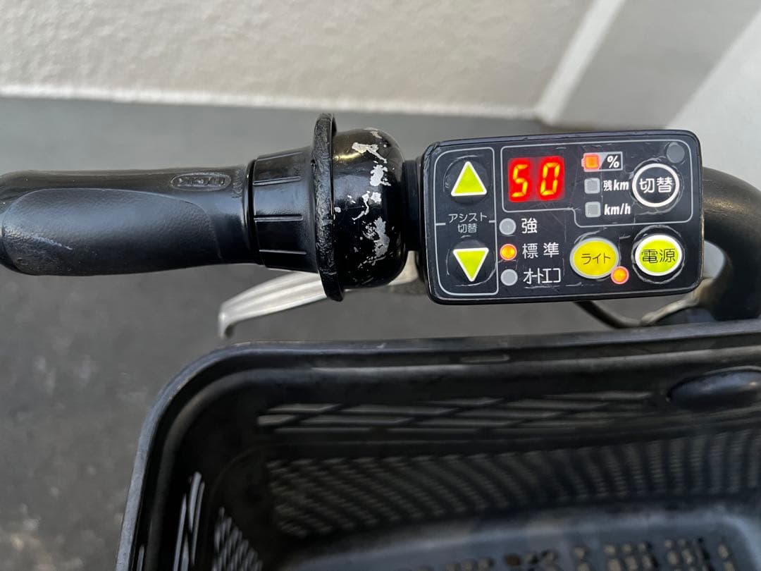 【ジャンク扱い】ヤマハ PAS kiss チャイルドシート付き