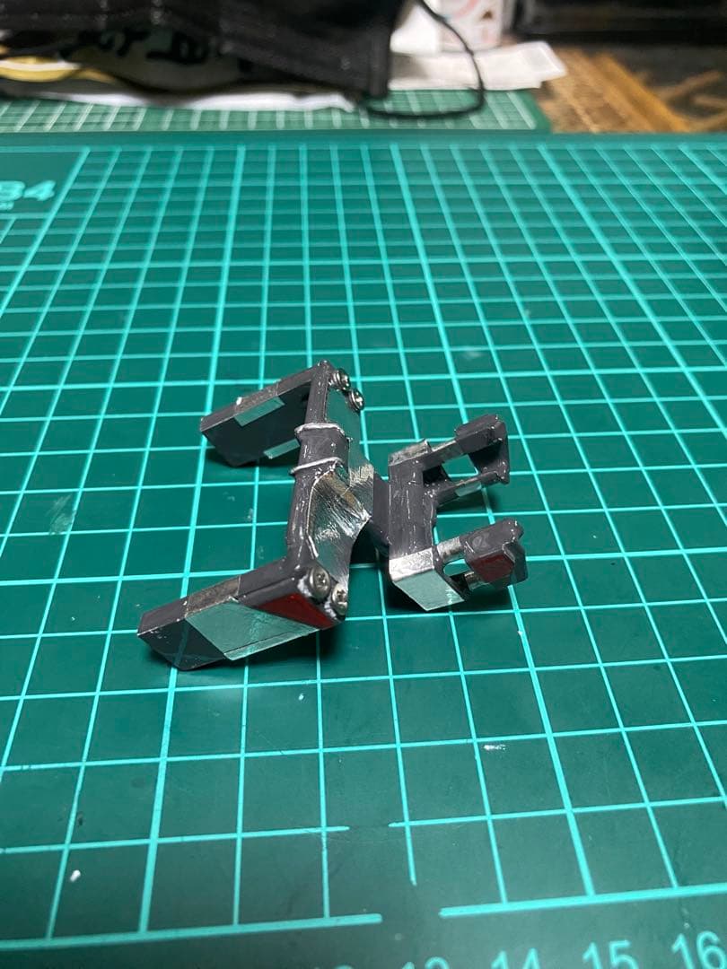 自作　超合金魂　ダンクーガ初期版　千値練ブラックウイング取り付けオプションパーツ