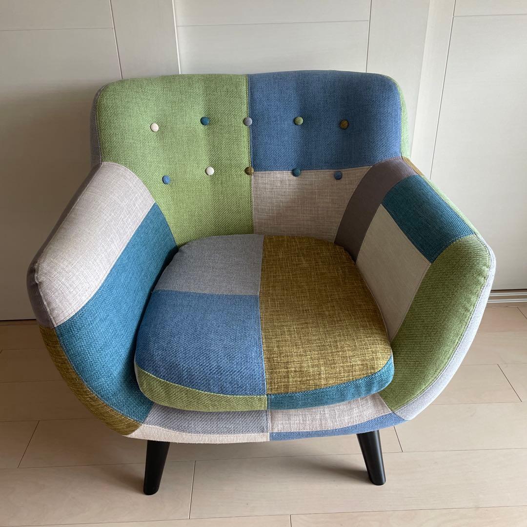 あなたったさん専用Francfranc navia パッチワークソファ　シングル