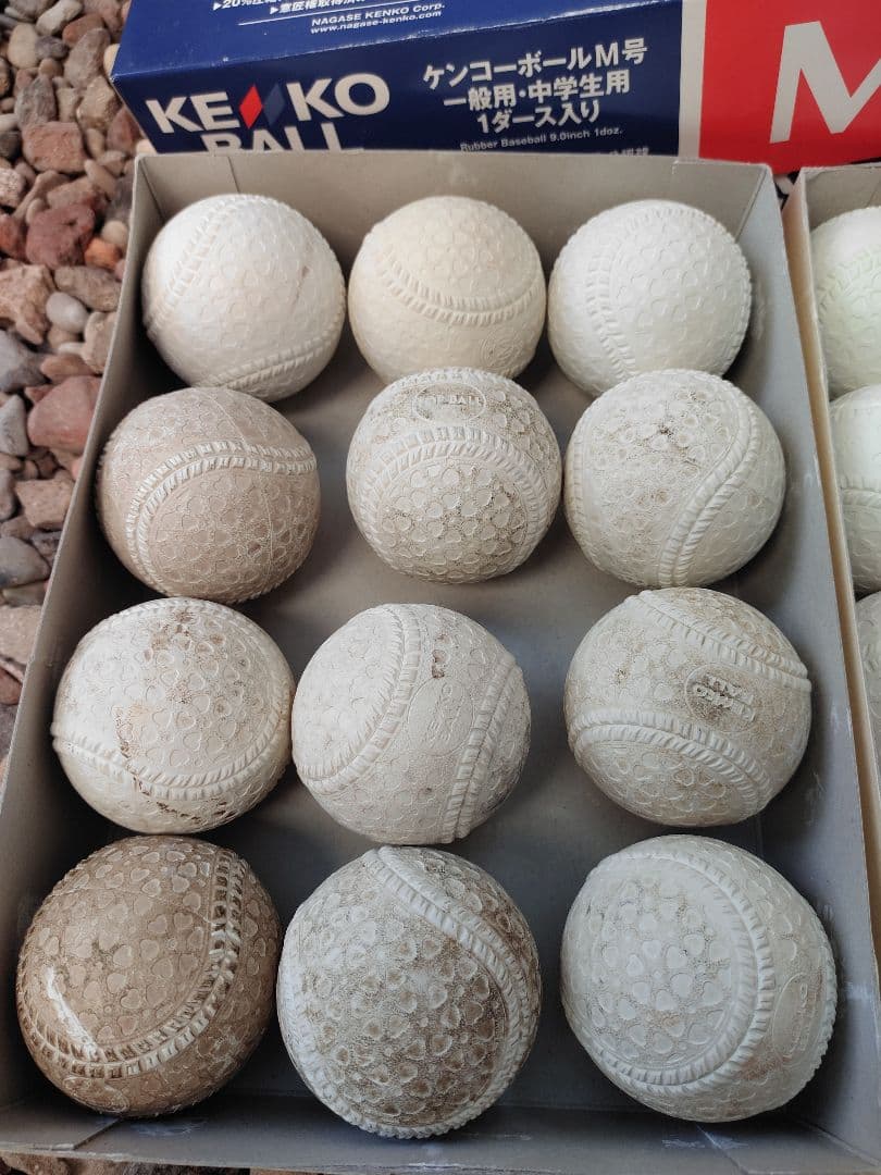 【だいちゃん】野球 軟式ボール M球 中古 24個