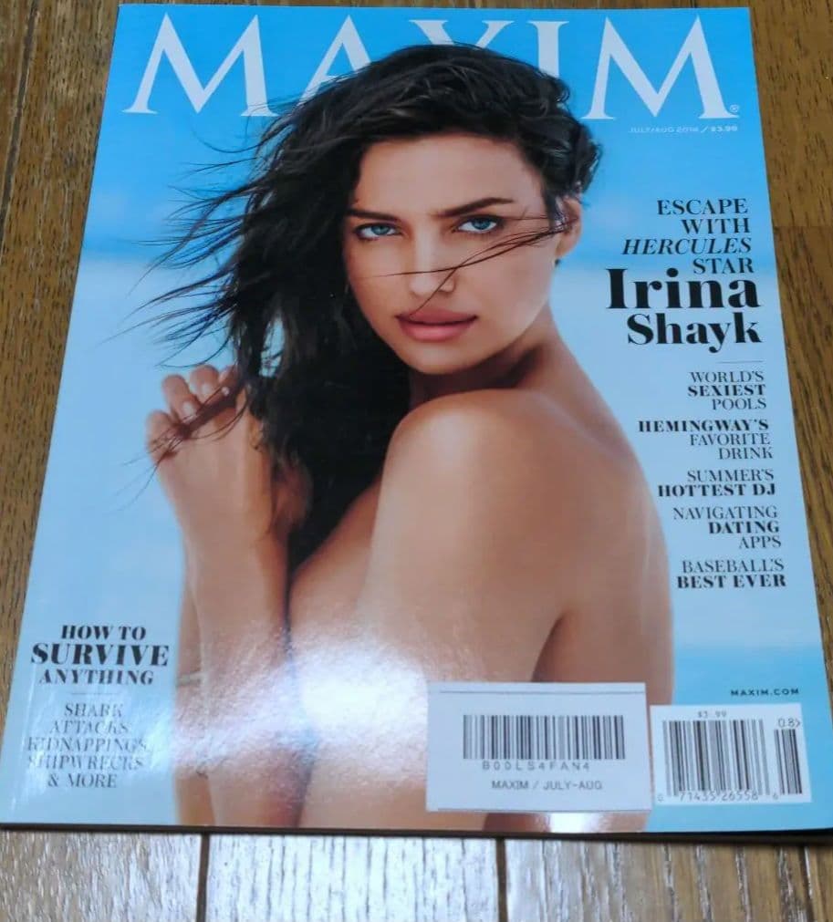 その他 Maxim jul/aug 2014 Irina Shayk