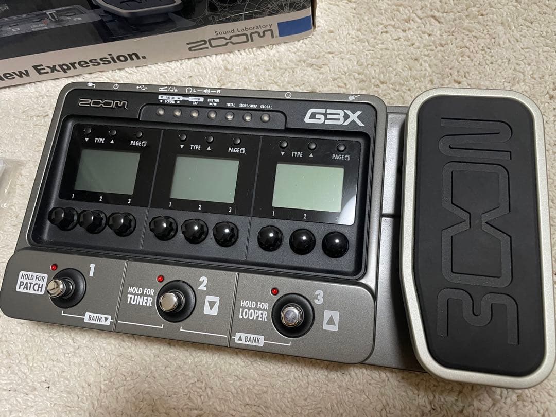【極美品】ZOOM G3X