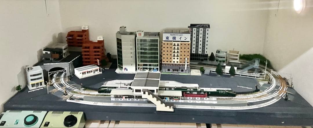 Nゲージ 複線ジオラマ