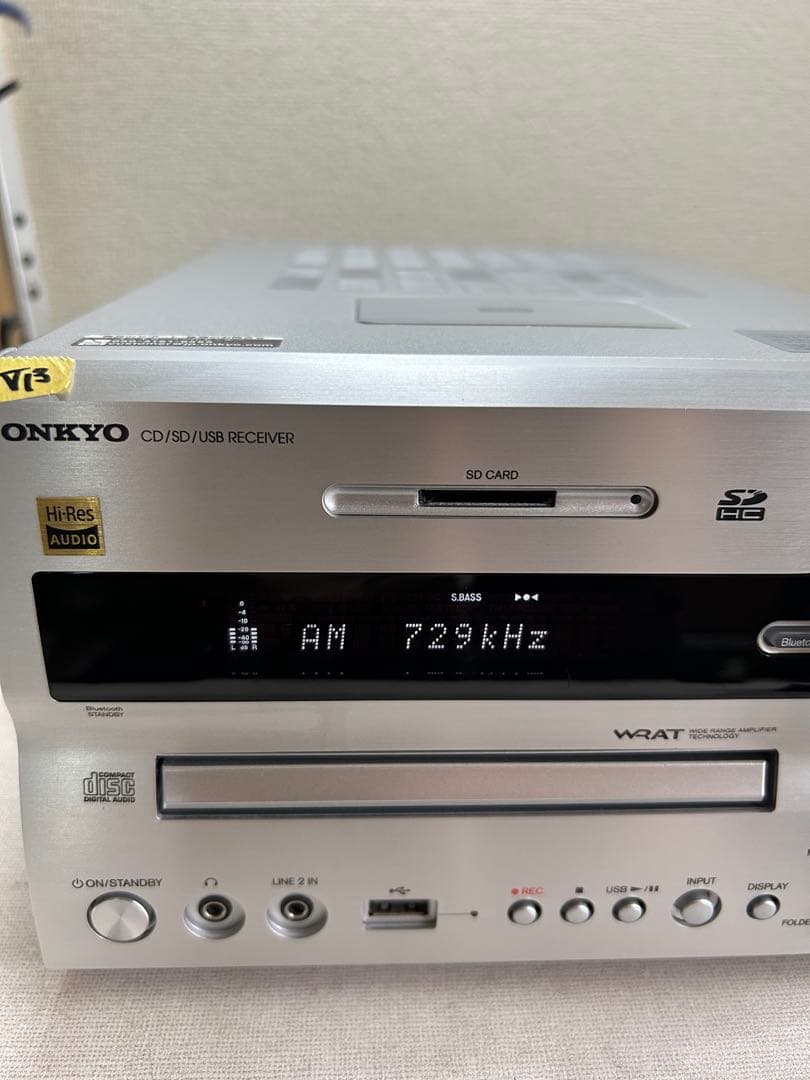V13 整備ONKYO NFR-9TX ハイレゾ CD/SD/USBレシーバー