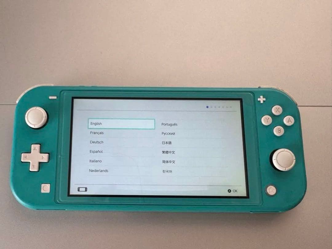 Nintendo Switch Lite スイッチライト　ターコイズ 中古