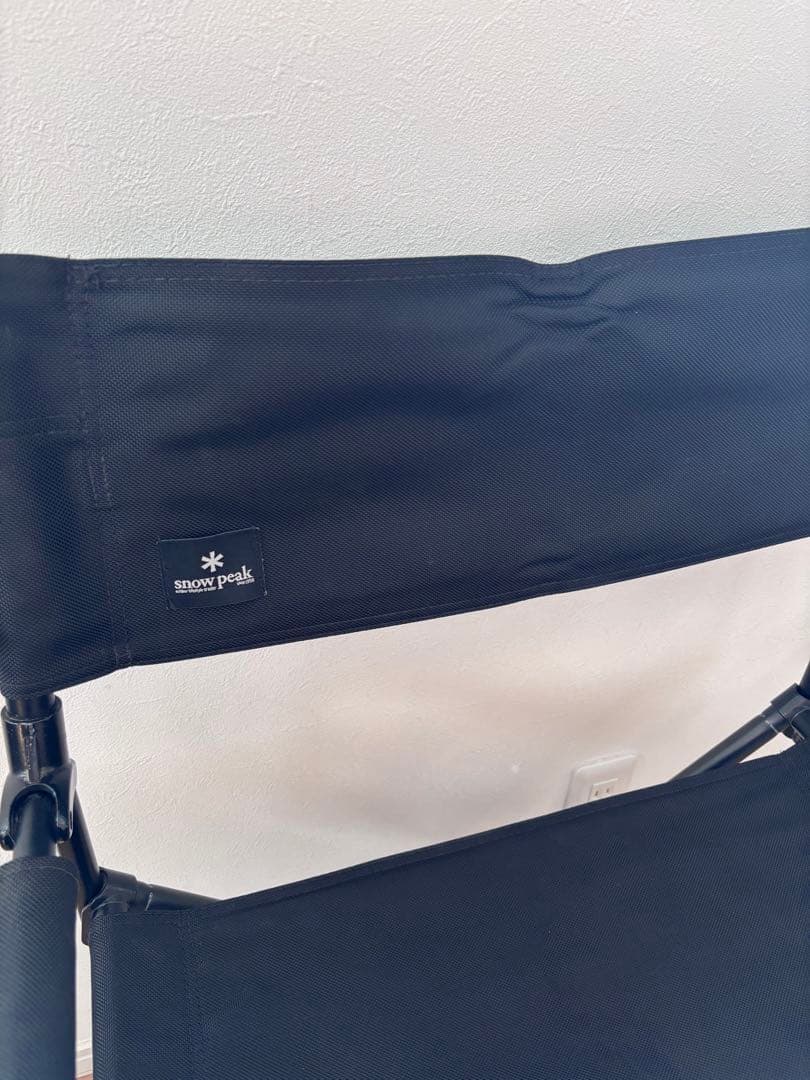 レアアイテム登場！スノーピーク ガーデンFDチェア ブラック 限定カラー③