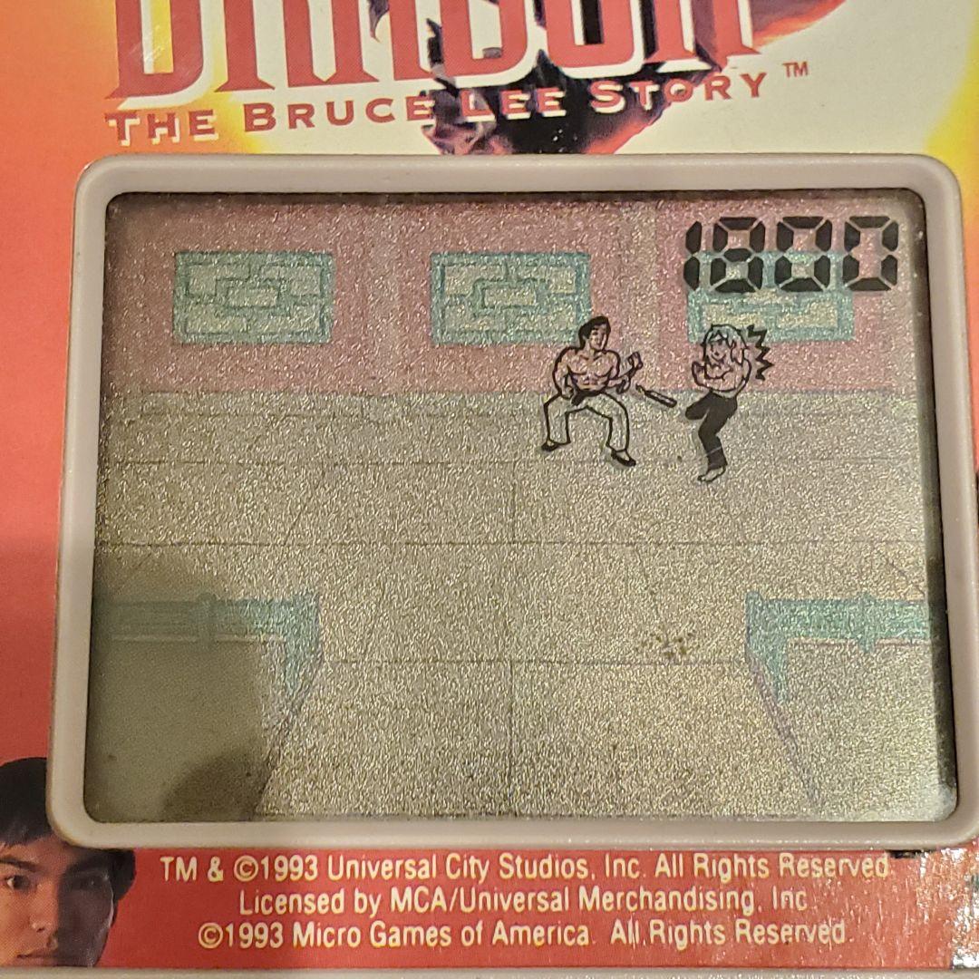【激レア】レトロ 携帯ゲーム ドラゴン: ブルース・リー・ストーリー 中古