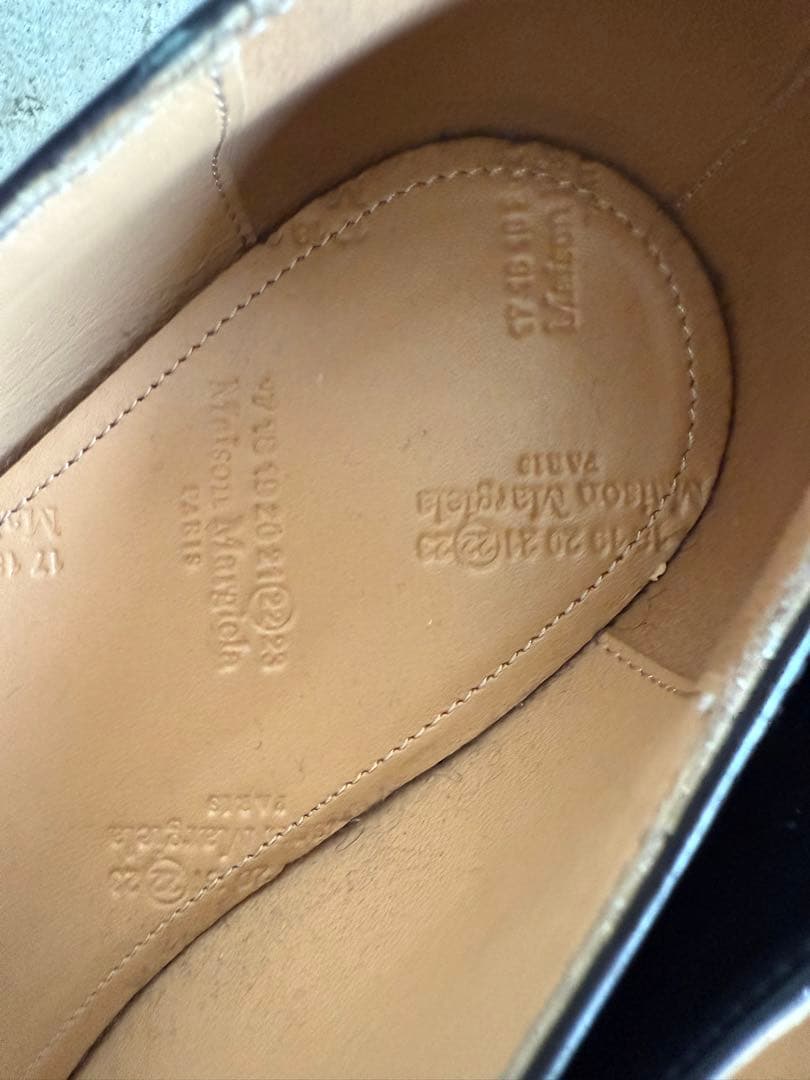 超美品　メゾンマルジェラ　ハイペリオン　メリージェーン　ポインテッドトゥ