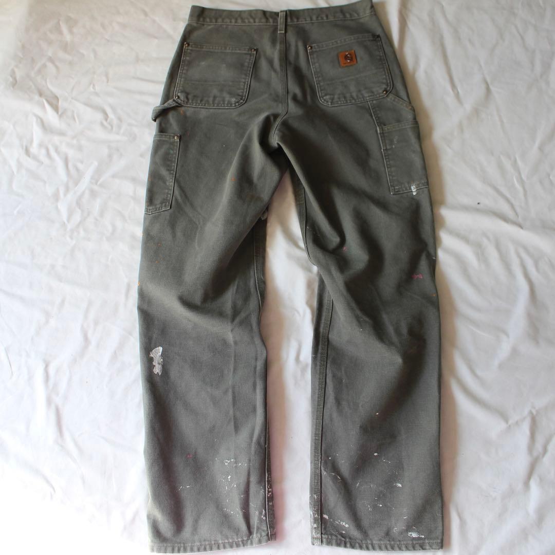 最高雰囲気 Carhartt ダブルニー ペインターパンツ ペンキ飛び MOS