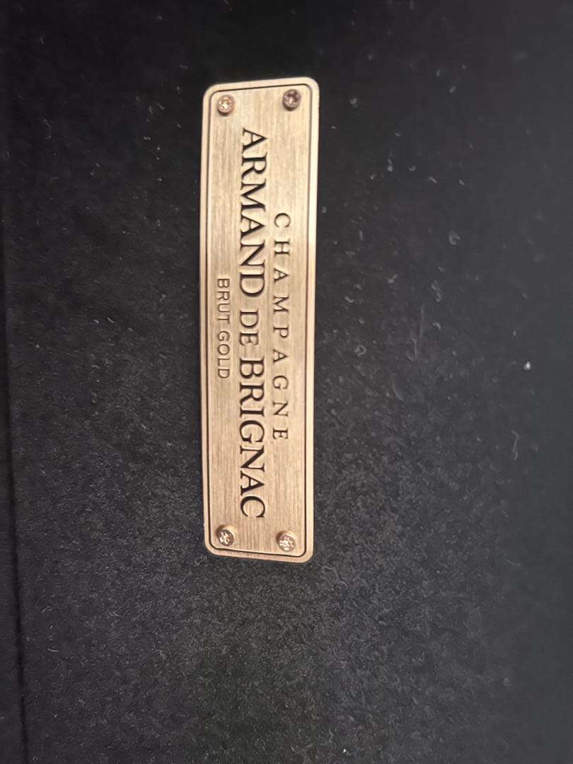 Armand de Brignac ゴールドブランデー