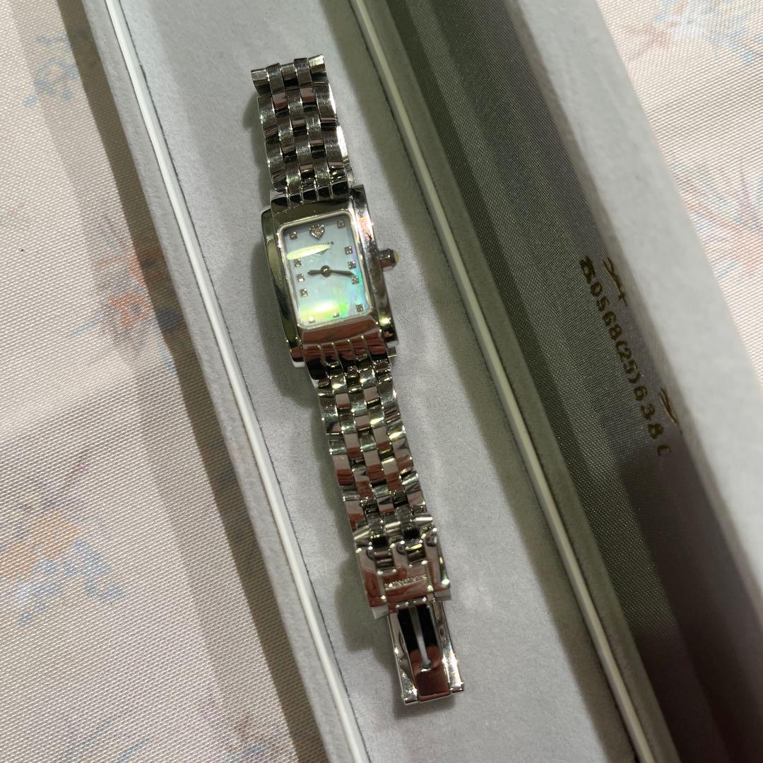 LONGINES シルバー 腕時計 ドルチェヴィータ ブルーシェル