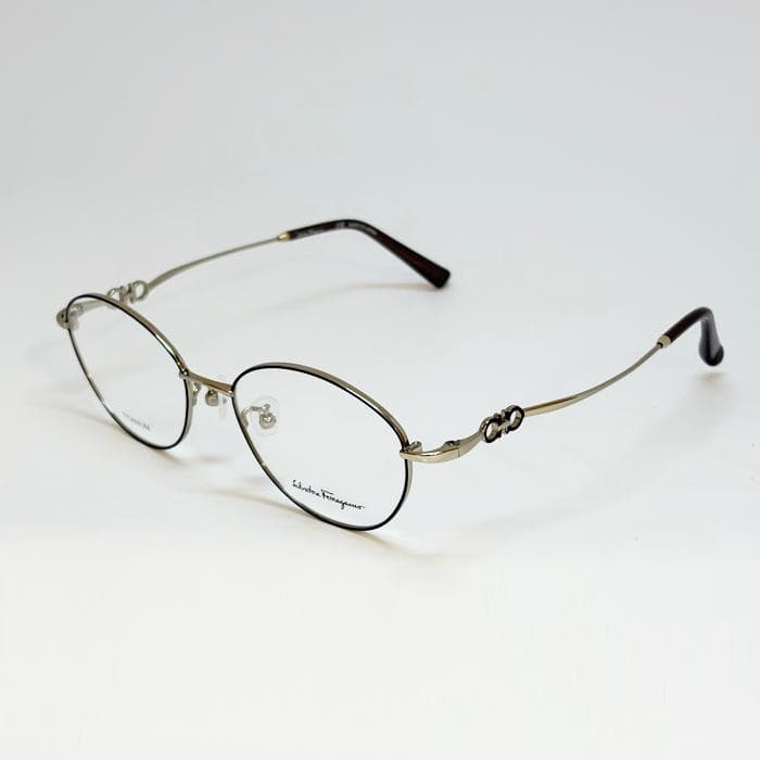 【遠近老眼鏡SET】フェラガモ　 SF2561A-711-51 　メタル　新品